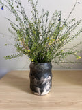Raku vase